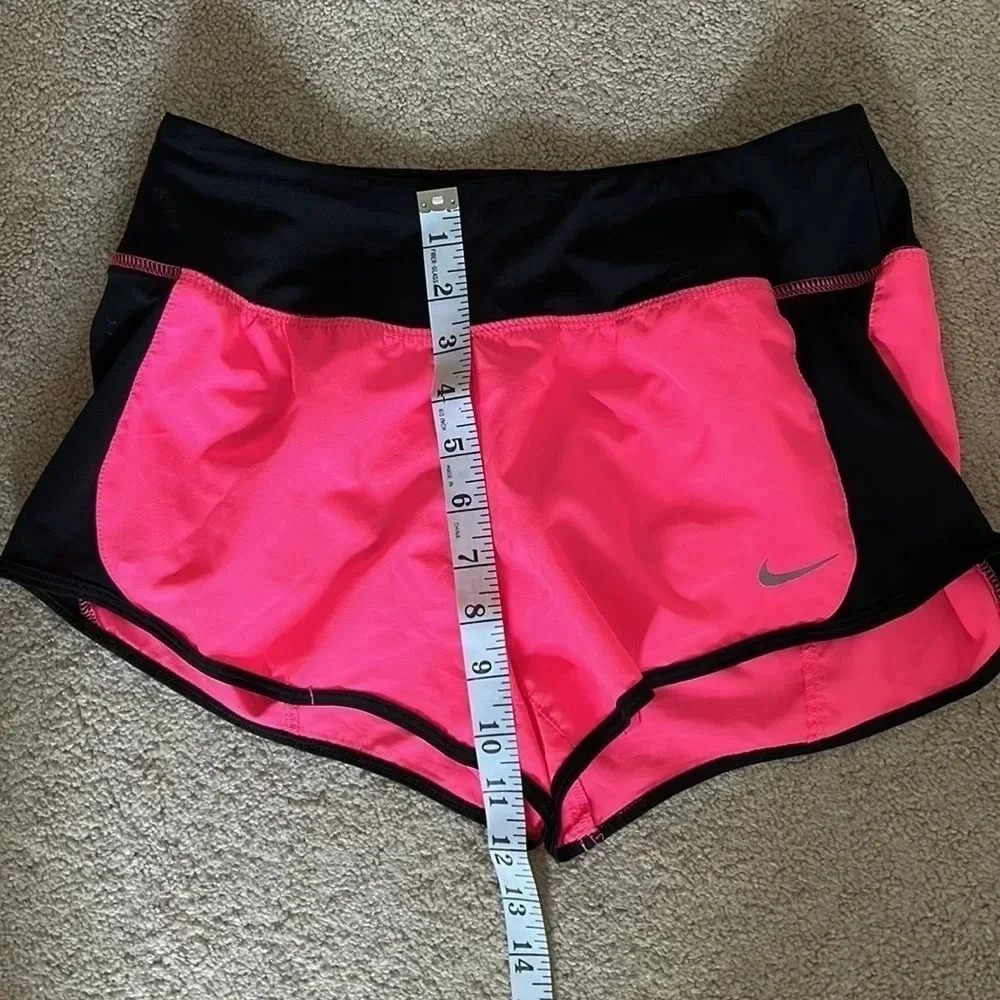 Nike dri fit pink shorts size small lined - Picture 2 of 6